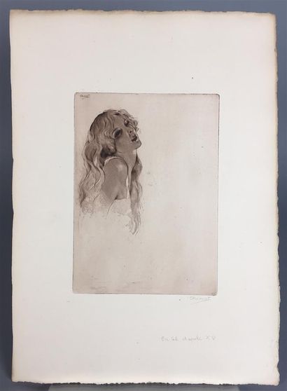 CHIMOT. Suite seule de 24 planches in-folio...