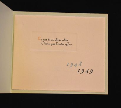 AUTOGRAPHES. BETTENCOURT (Pierre). 3 lettres...