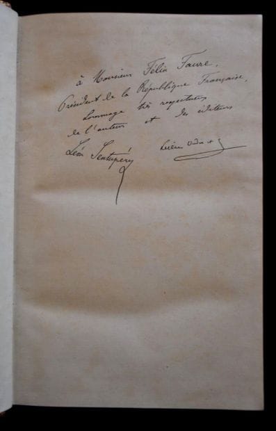 FAURE (Félix)]. SENTUPERY (Léon). L'Europe...