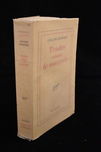 APOLLINAIRE (Guillaume). Tendre comme le...
