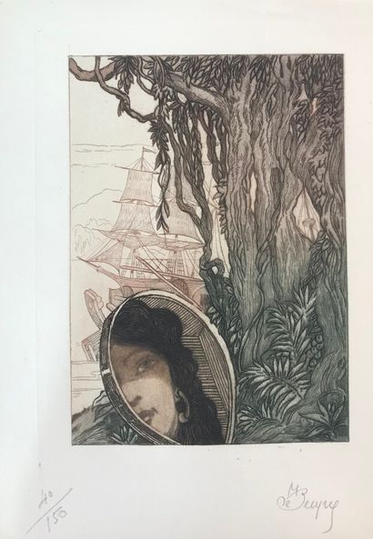 BAUDELAIRE. [Pièces interdites, illustrations...