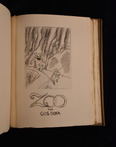 BOFA (Gus). Zoo. Paris, Mornay, 1935. In-8,...