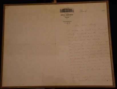 BAKER, BOUILLON (provenance). Ens. de documents...