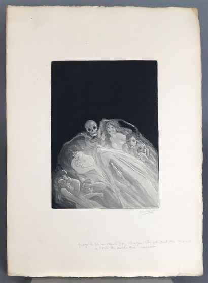 CHIMOT. Suite seule de 24 planches in-folio...