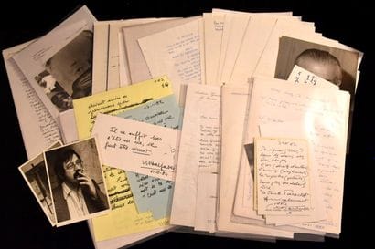 Littérature française. Ens. de lettres diverses...