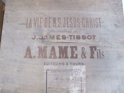 TISSOT (James). La Vie de Jésus-Christ. Tours,...