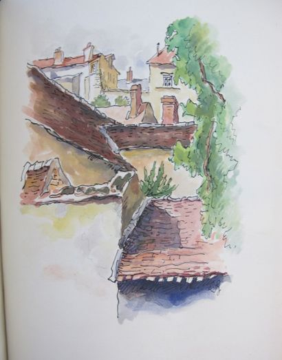 FRAYSSE (Marie-Louise). Château-Landon Vieux...