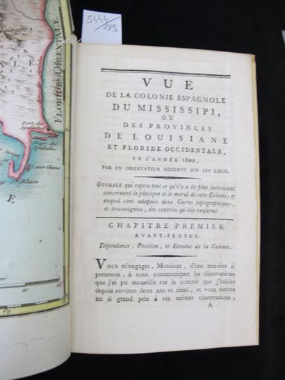 BERQUIN DUVALLON]. Vue de la colonie espagnole...