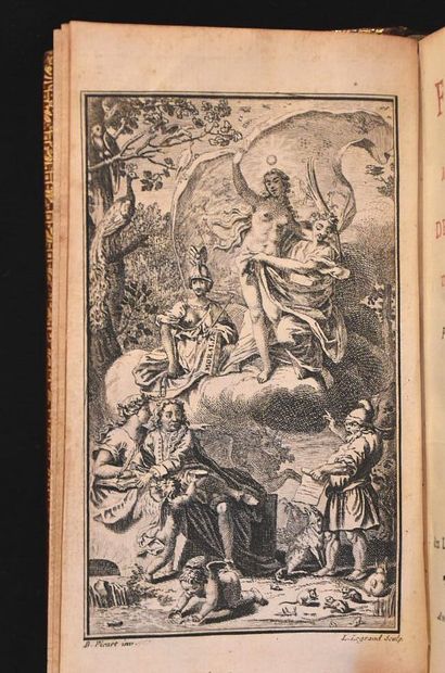 LA FONTAINE. Fables choisies. Paris, Leclerc,...