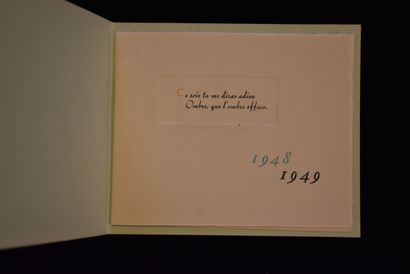 AUTOGRAPHES. BETTENCOURT (Pierre). 3 lettres...