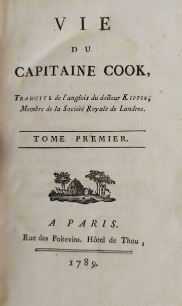 KIPPIS (Andrew). Vie du capitaine Cook. Paris,...