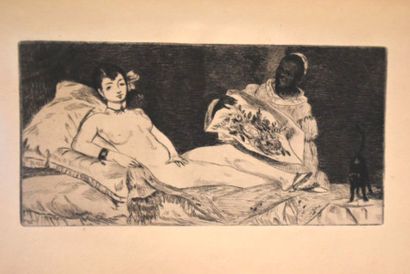 ZOLA (Émile). Édouard Manet. Paris, Dentu,...