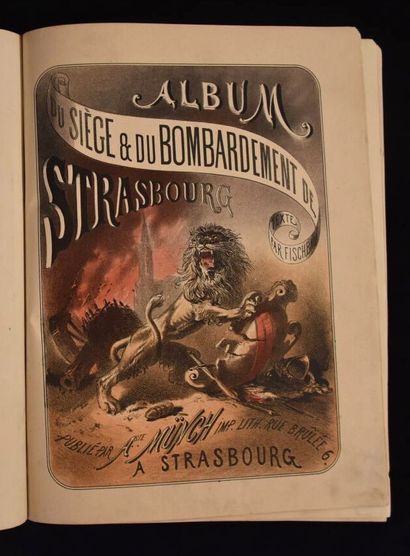 FISCHBACH (Gustave). Guerre de 1870. Album...