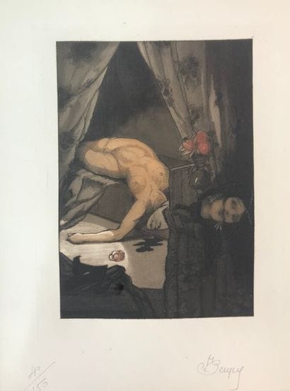 BAUDELAIRE. [Pièces interdites, illustrations...