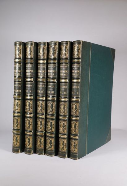 GOULD (John). A monograph of the trochilidae...