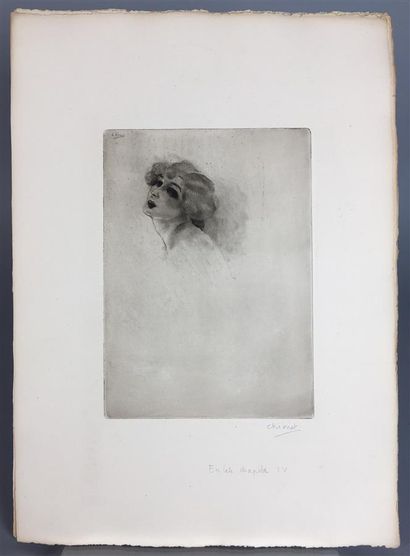 CHIMOT. Suite seule de 24 planches in-folio...