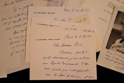 Généraux du PUTSCH d'ALGER. Ens. de lettres...