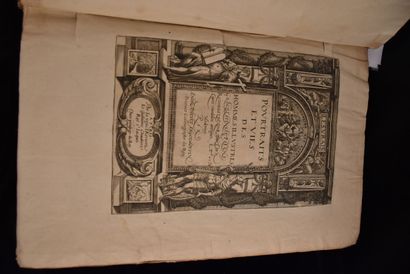 THÉVET (André). Pourtraits et vies des hommes...