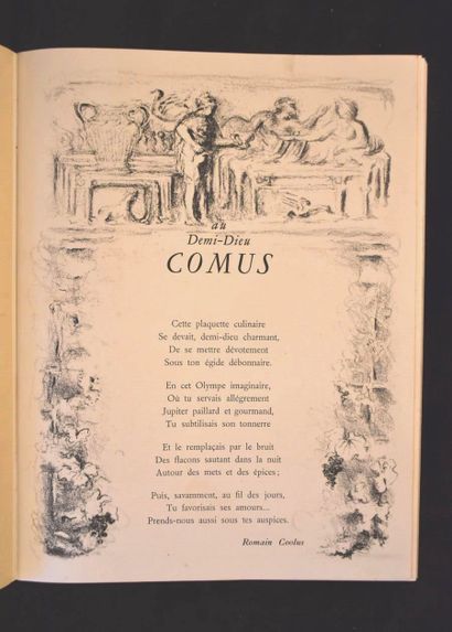 LAROCHE (Henri-Jean). Cuisine. Recueil de...