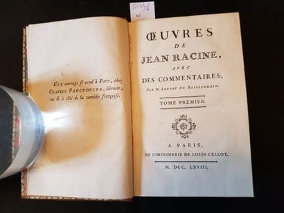 RACINE (Jean). OEuvres. Avec des commentaires...