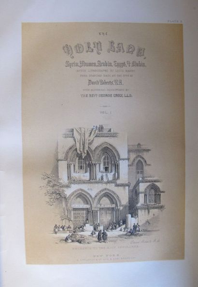 ROBERTS (David). The Holy Land, Syria, Idumea;...