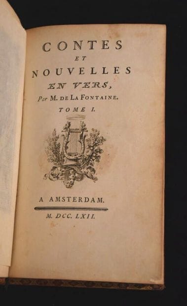 LA FONTAINE. Contes et nouvelles en vers....
