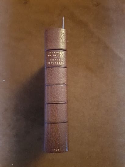 BALZAC. César Birotteau. Paris, Mornay, 1929....