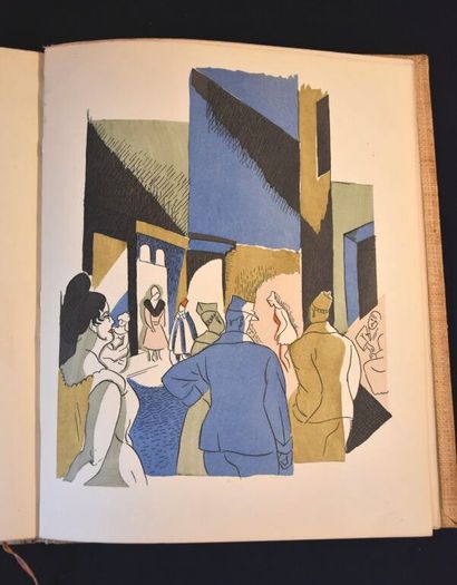 COCTEAU (Jean). Escales. Paris, La Sirène,...