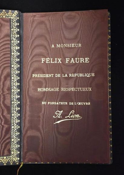 FAURE (Félix)]. CIAUDO. La Maternité Lion...