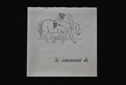 AUTOGRAPHES. BETTENCOURT (Pierre). 3 lettres...