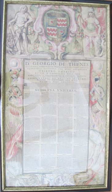 FLANDRE. Medicina universa. Duaci (Douai),...
