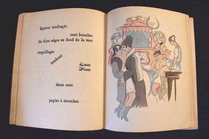 COCTEAU (Jean). Escales. Paris, La Sirène,...