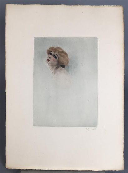 CHIMOT. Suite seule de 24 planches in-folio...