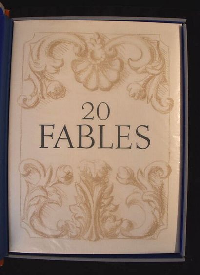 LA FONTAINE. 20 Fables. Monaco, Jaspar Polus...
