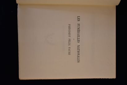 FAURE (Félix)]. Voyage de Monsieur le Président...
