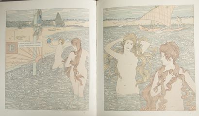 HOMERE. Nausikaa. Paris, Piazza, 1899. In-4,...