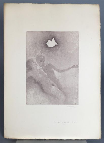 CHIMOT. Suite seule de 24 planches in-folio...