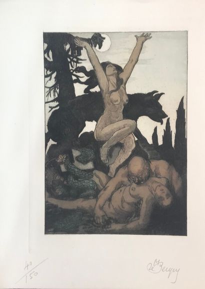 BAUDELAIRE. [Pièces interdites, illustrations...