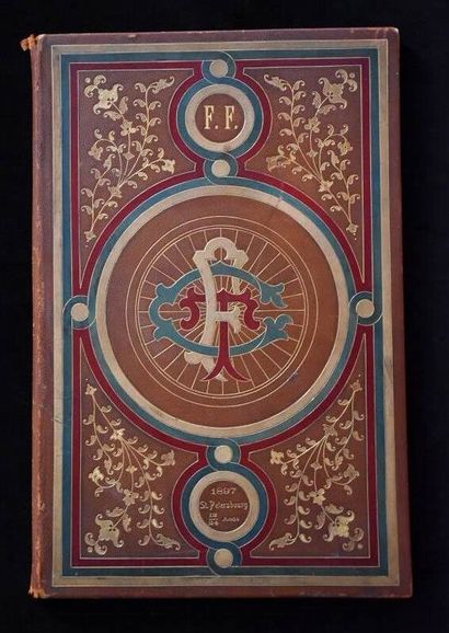 FAURE (Félix)]. Portefeuille in-folio, maroquin...