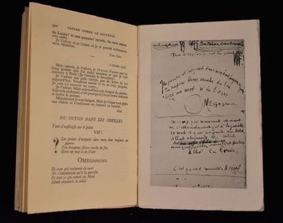 APOLLINAIRE (Guillaume). Tendre comme le...