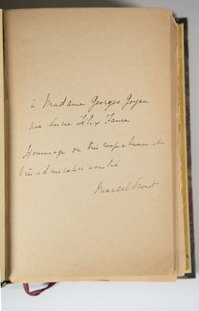 PROUST (Marcel). RUSKIN (John). La Bible...
