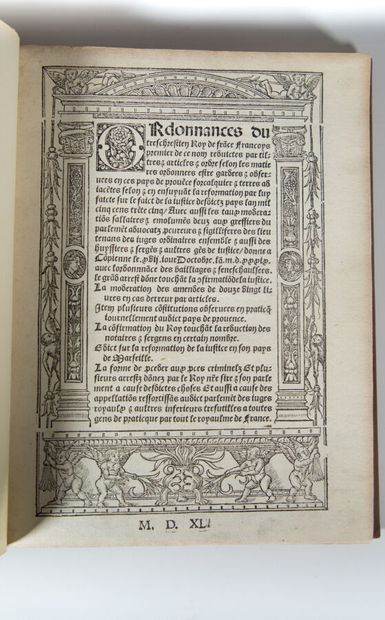 PROVENCE. Ordonnances du très chrestien Roy...