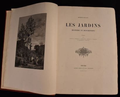 MANGIN (Arthur). Les Jardins, histoire et...