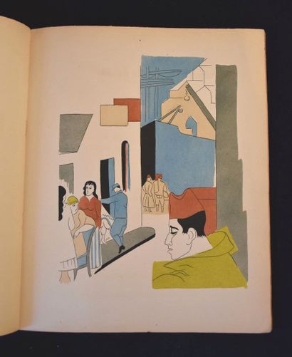 COCTEAU (Jean). Escales. Paris, La Sirène,...