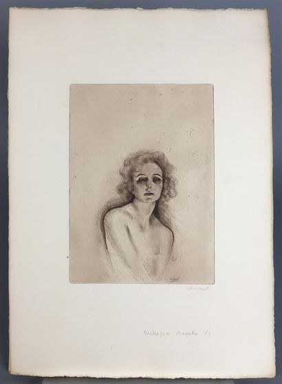 CHIMOT. Suite seule de 24 planches in-folio...