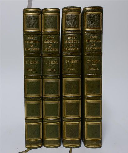 ROBY. Traditions of Lancashire. Londres,...