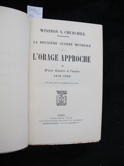CHURCHILL (W.S). Mémoires sur la Deuxième...