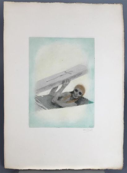 CHIMOT. Suite seule de 24 planches in-folio...