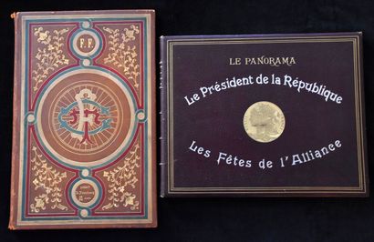 FAURE (Félix)]. Portefeuille in-folio, maroquin...