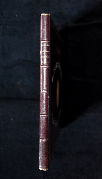 FAURE (Félix)]. Portefeuille in-folio, maroquin...